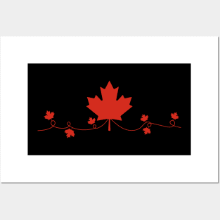 canada day T-Shirt Posters and Art